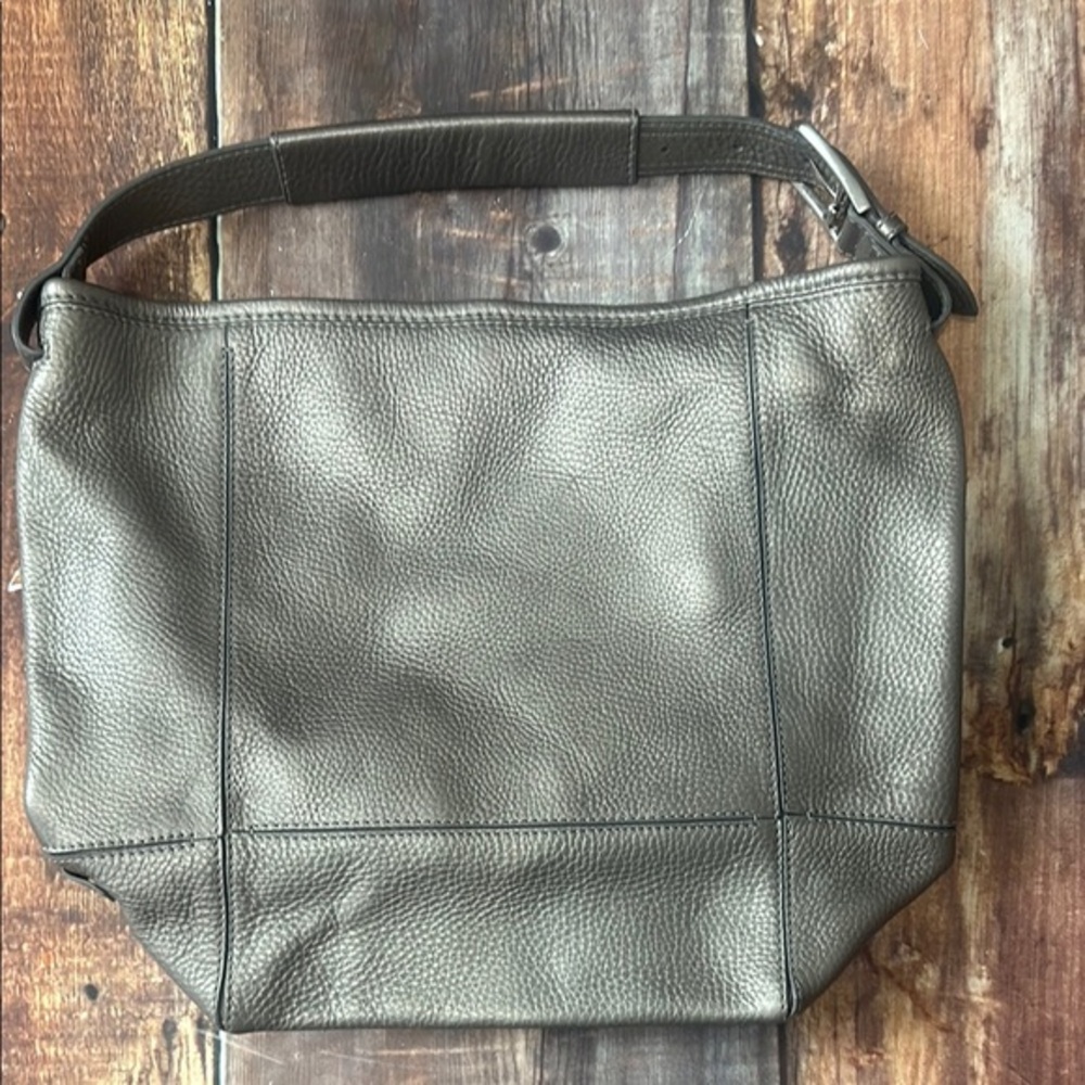 Cole Haan Large Pebbles  Leather Shoulder Bag